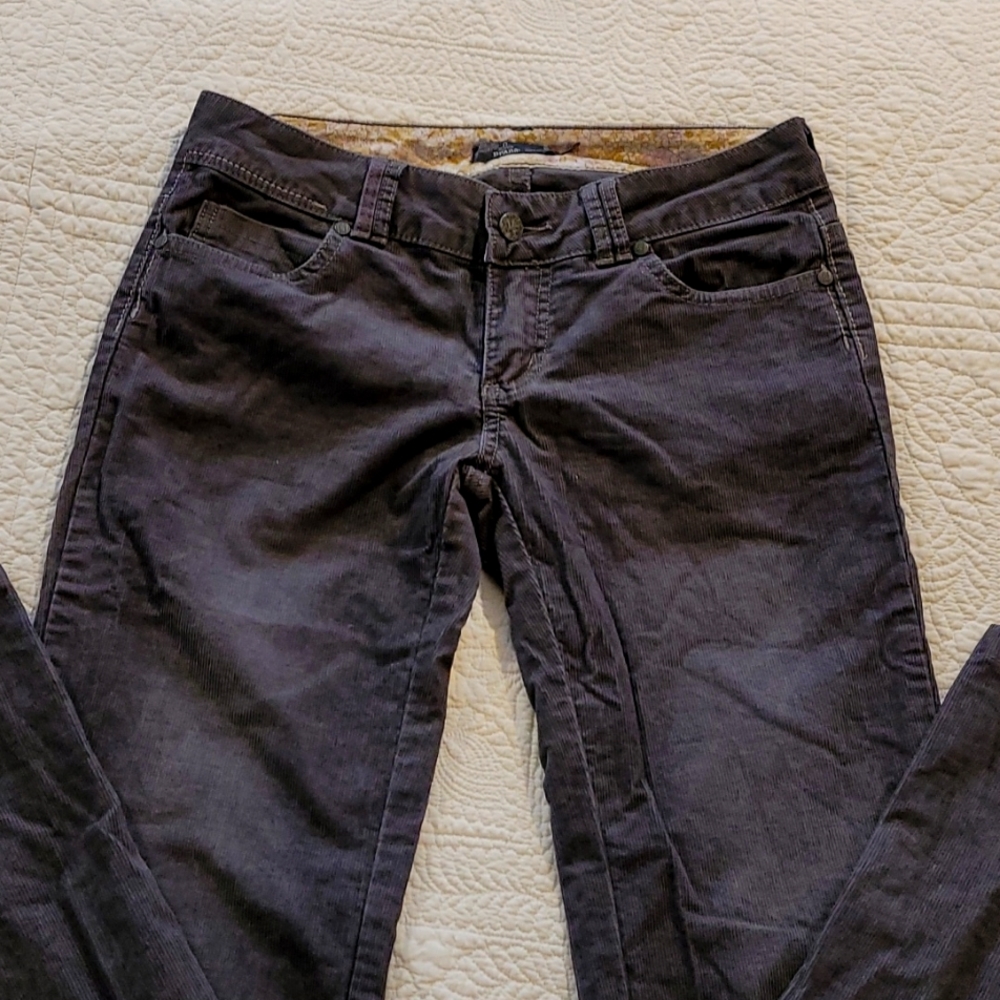 Prana women's gray pants/cords size 2
